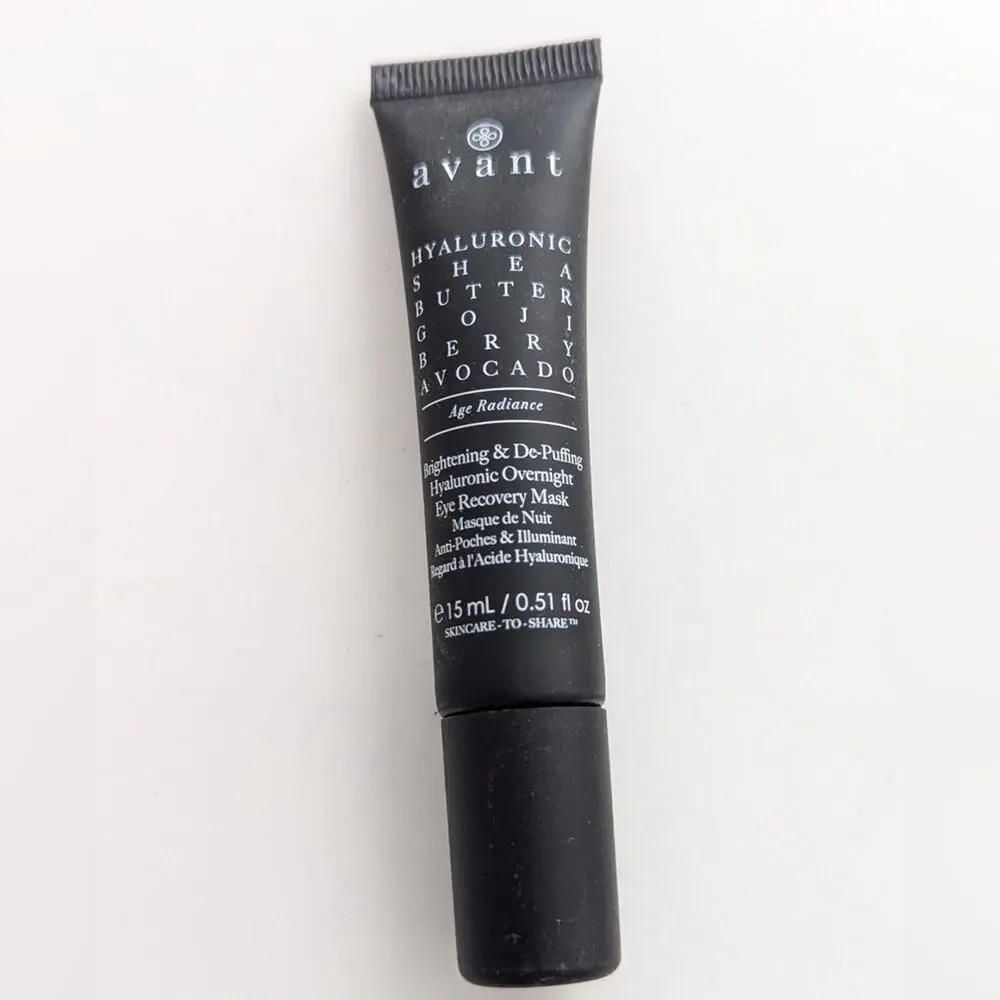 Avant Brightening & De-Puffing Hyaluronic Shea Overnight Eye Recovery Mask